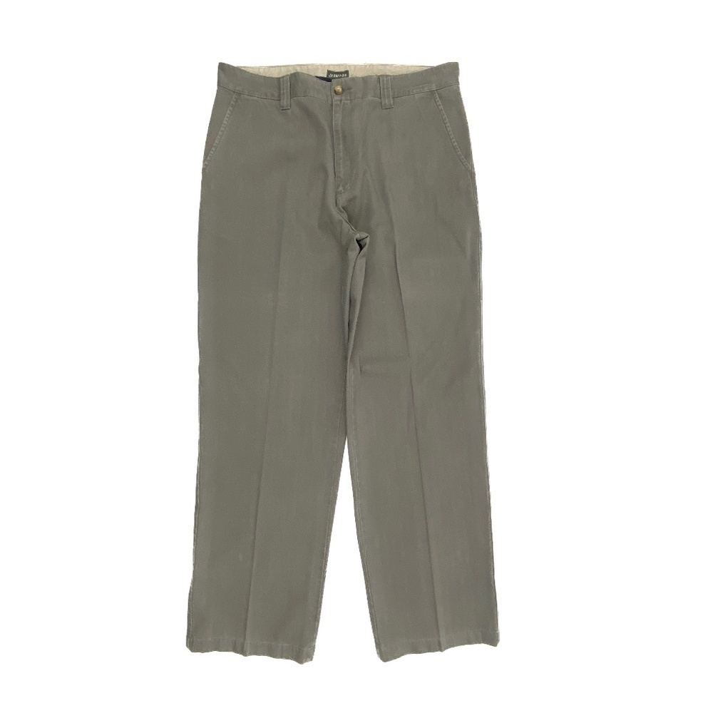 St. John's Bay Straight leg Men's size 36x34‎ Gray Khaki Chino Pants